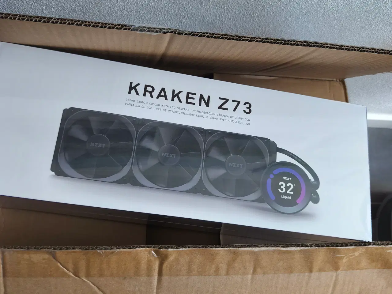 Billede 1 - NZXT Kraken Z73 SORT (NY UÅBNET!)