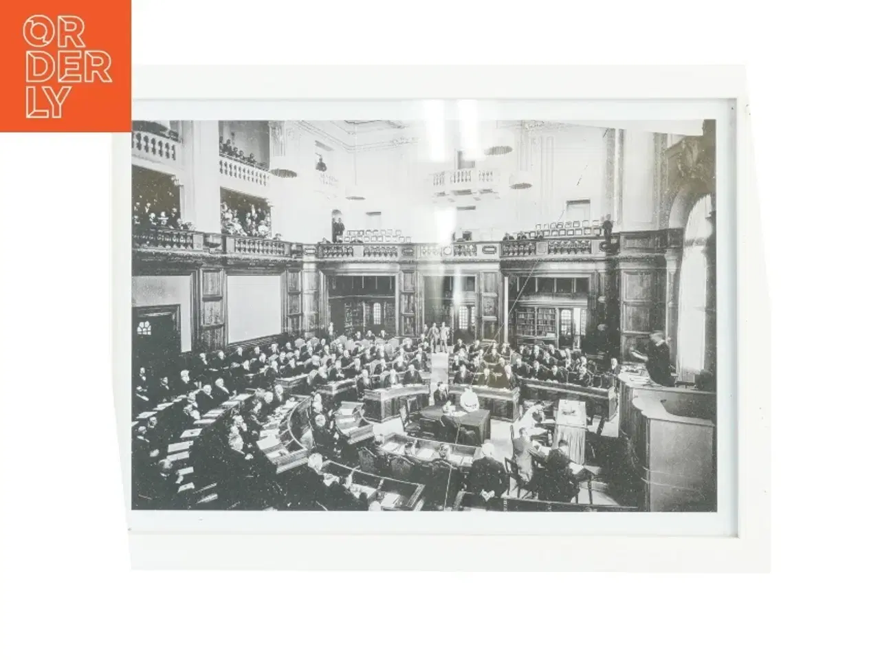 Billede 1 - Indrammede sort-hvide fotografier fra Nielsen (str. 21x29,7 cm)