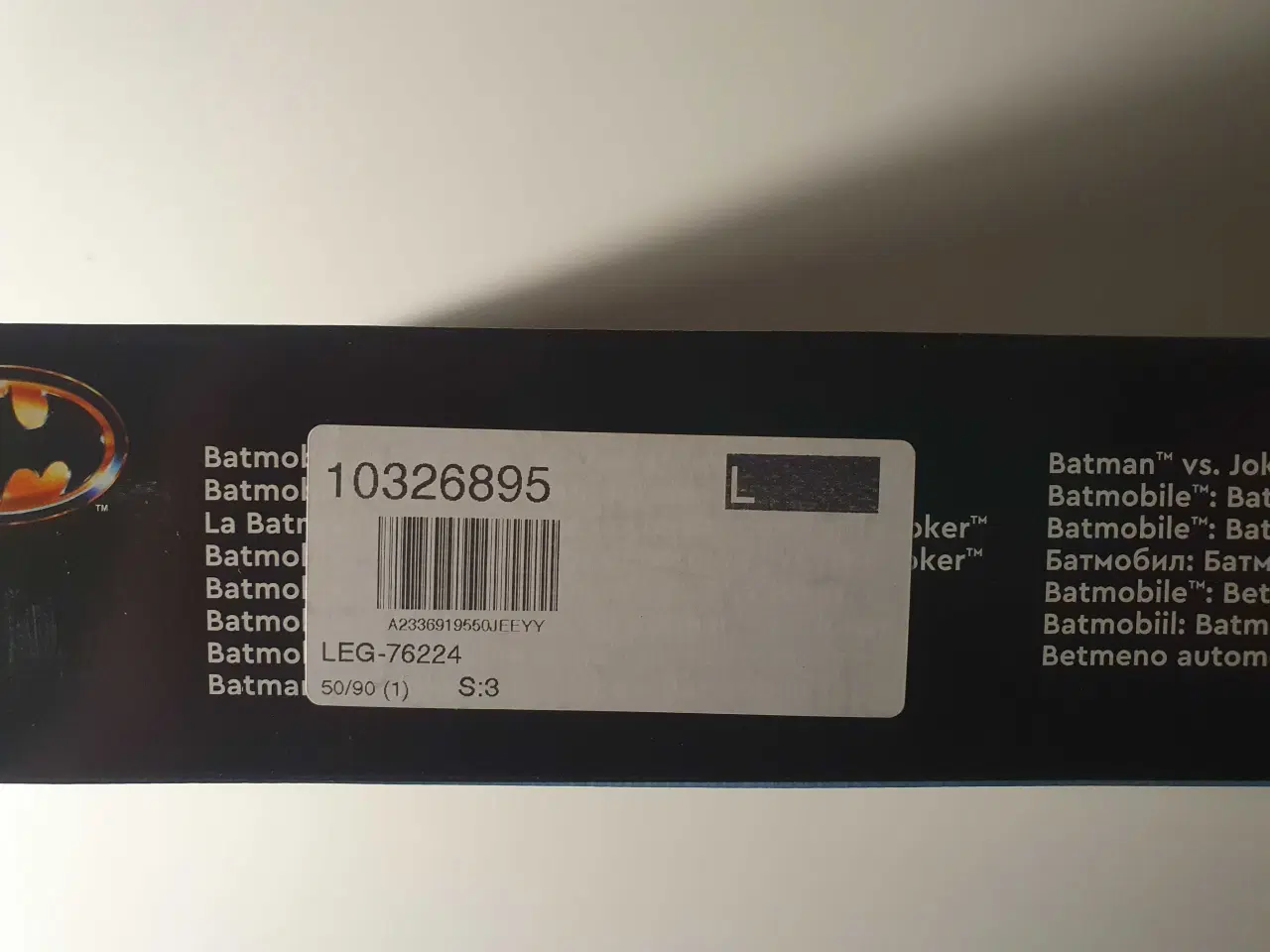 Billede 3 - Lego DC 76224 Batmobile vs the Joker chase 