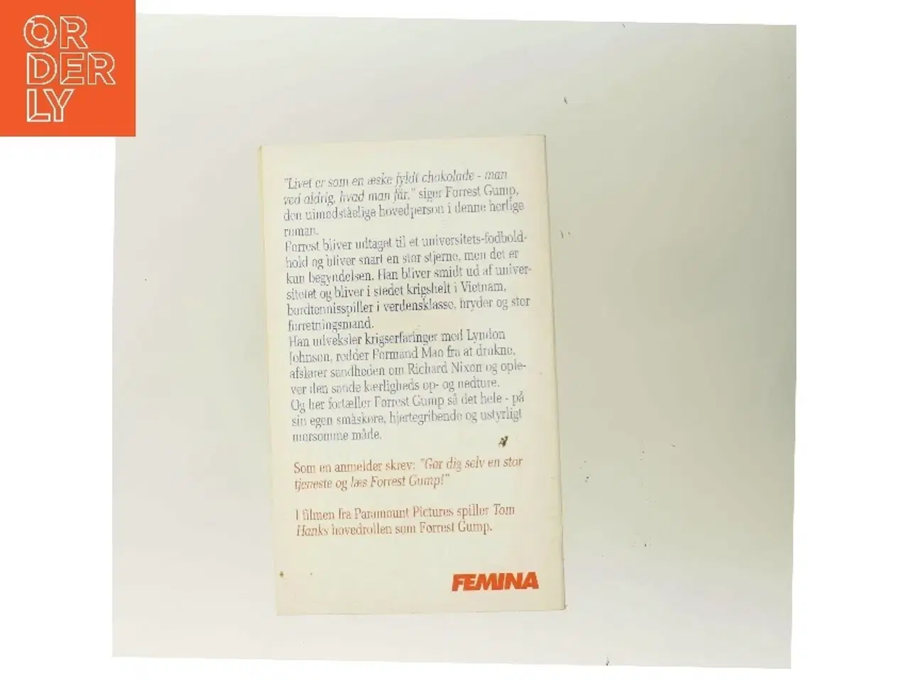 Billede 3 - Forrest Gump af Winston Groom (Bog)