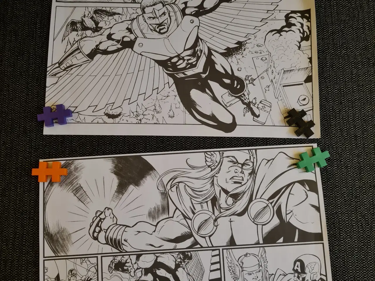 Billede 3 - NYE Avengers tegninger