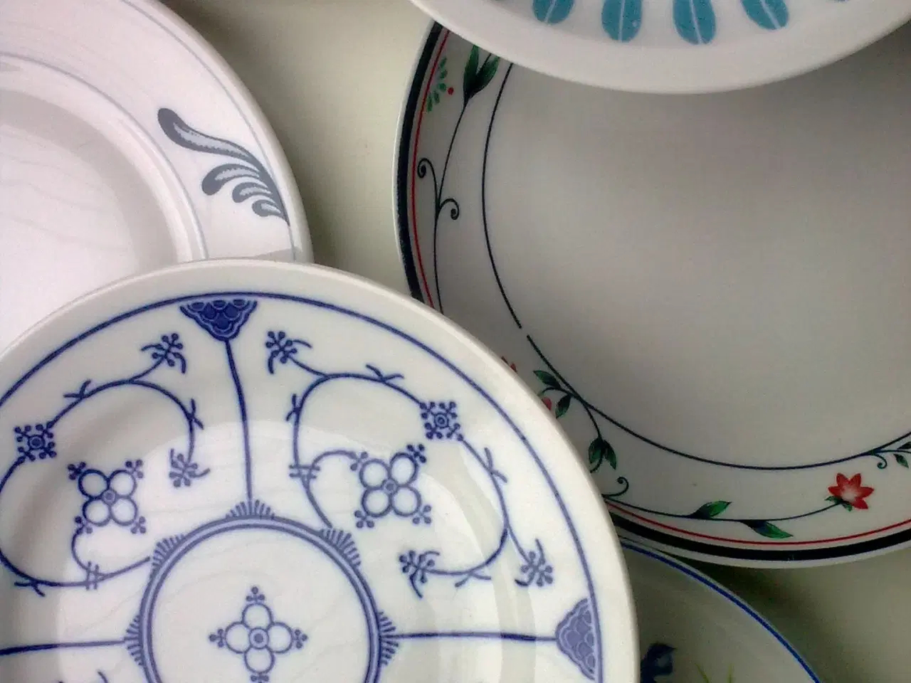 Billede 3 - RETRO kagegafler 6 stk. el. RETRO kagetallerken