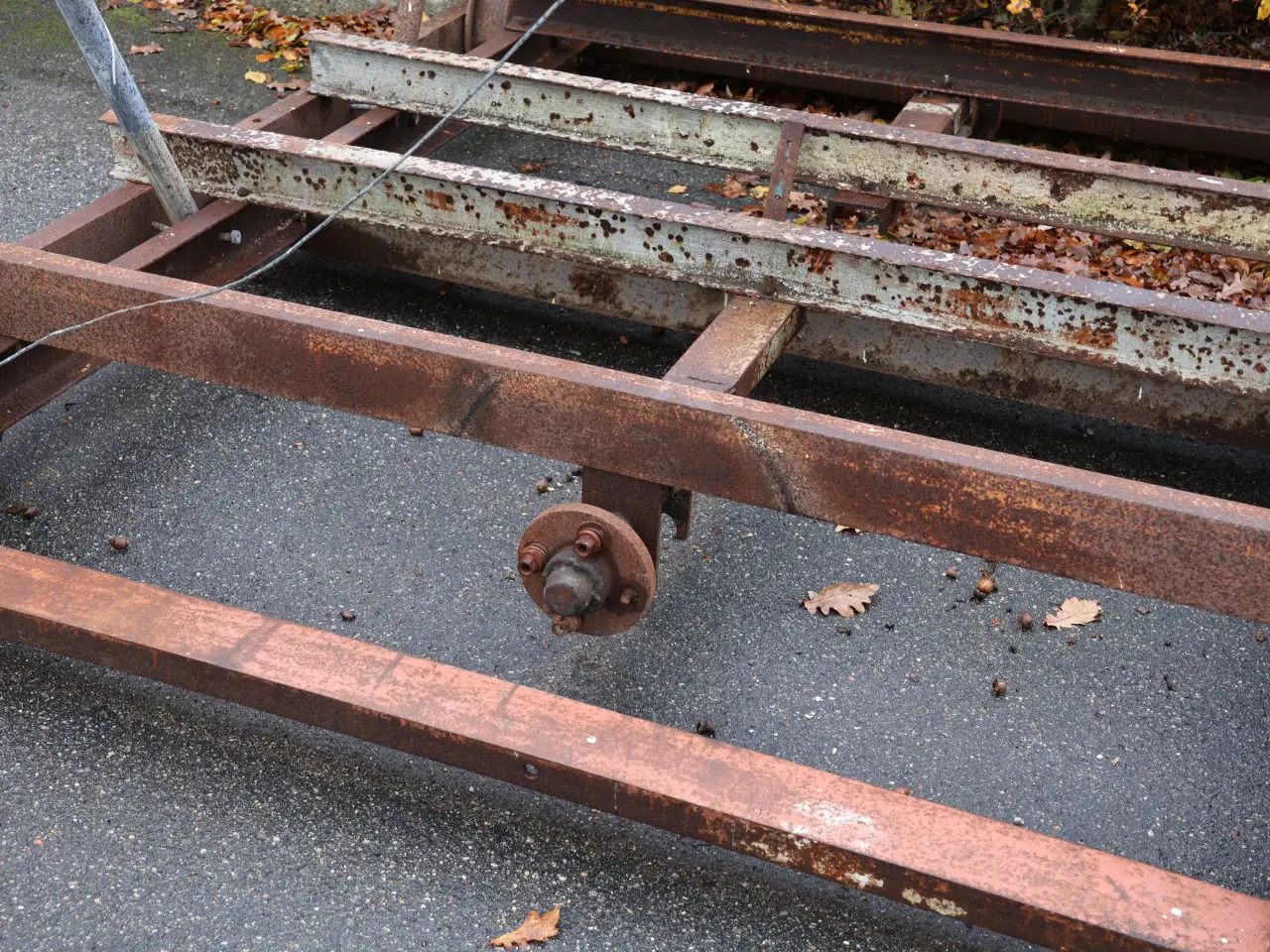 Billede 5 - Bådvogn/stativ