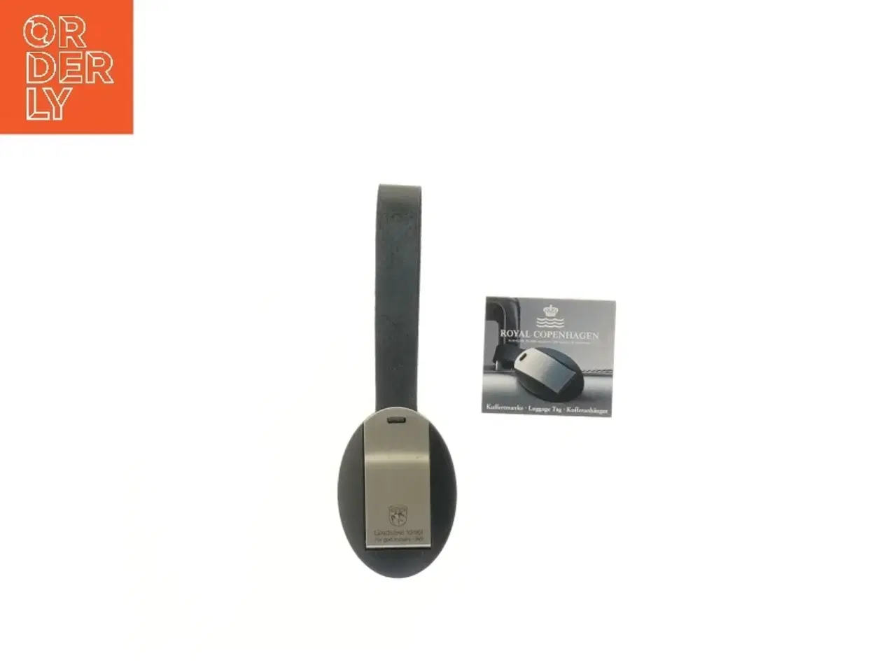 Billede 1 - Royal Copenhagen bagagemærke fra Royal Copenhagen (str. 6 cm)