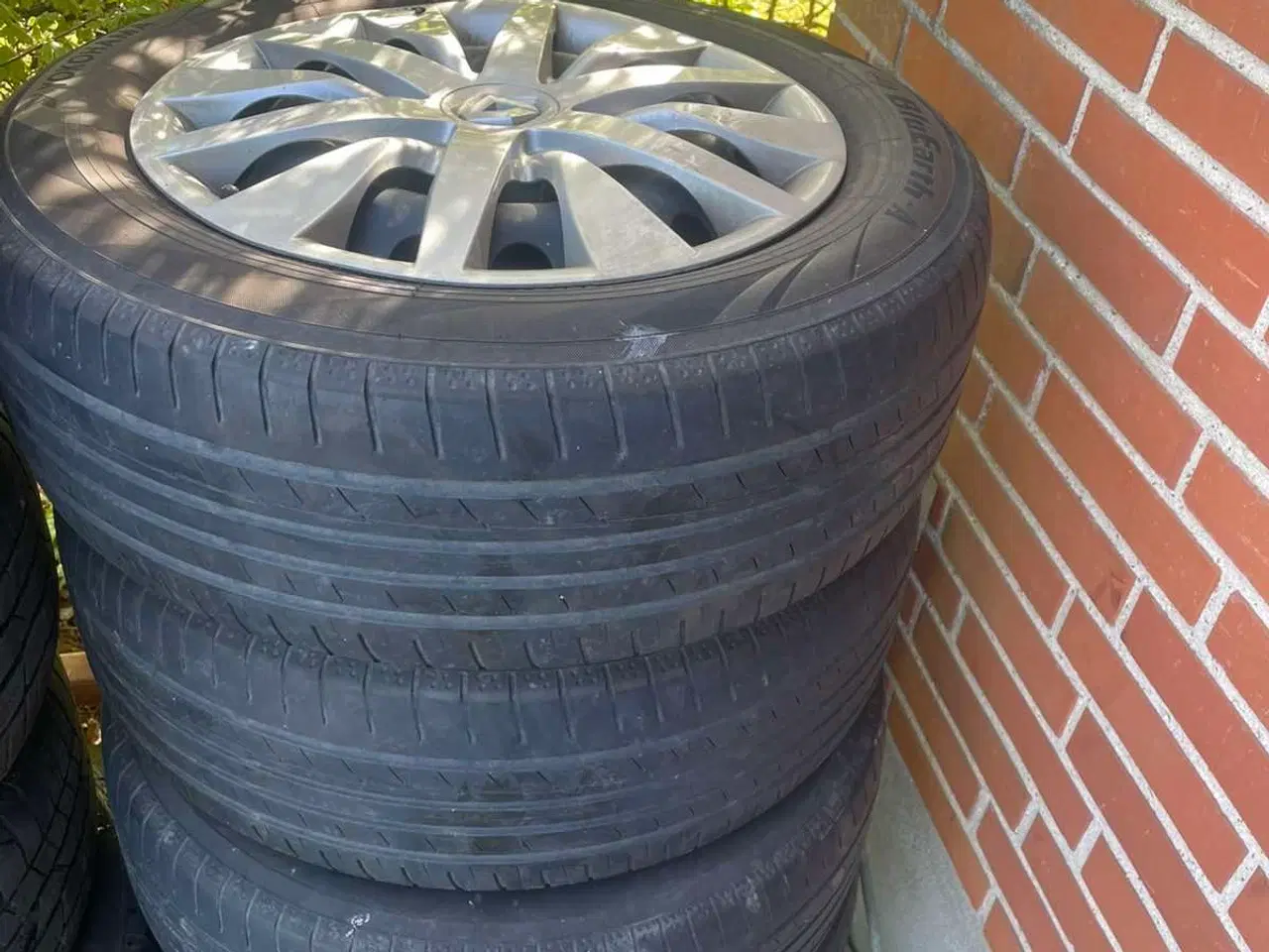 Billede 2 - 16 Originale Renault Stålfælge med sommerdæk