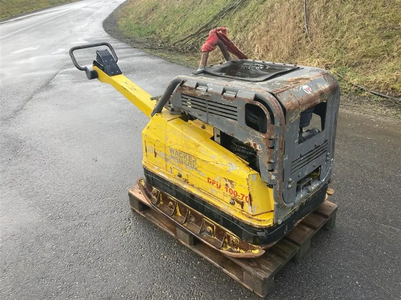 Billede 15 - Wacker DPU 100 - 70 750 kg pladevibrator med frem bak