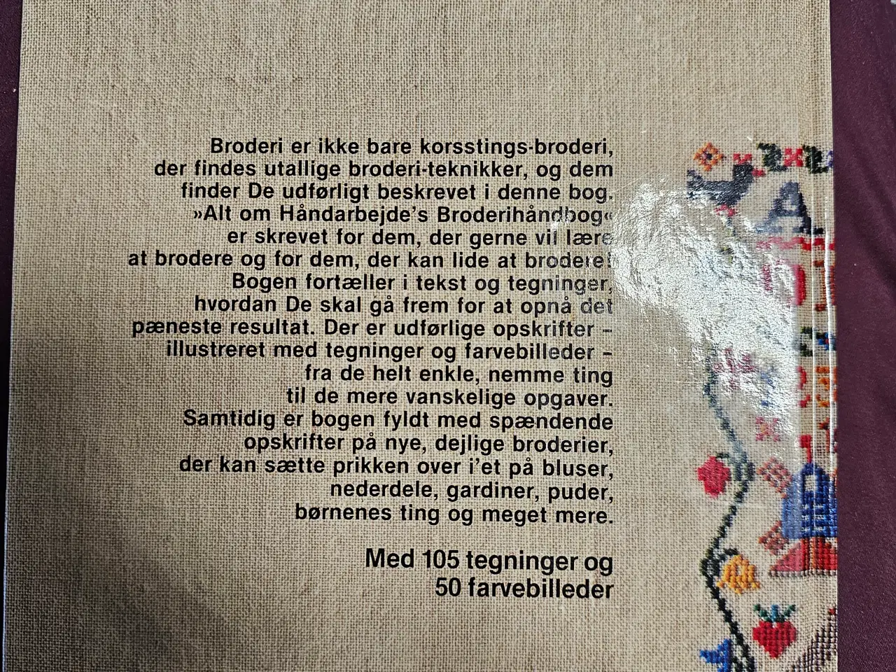 Billede 2 - Broderi Håndbog - for begyndere og øvede Med stryg