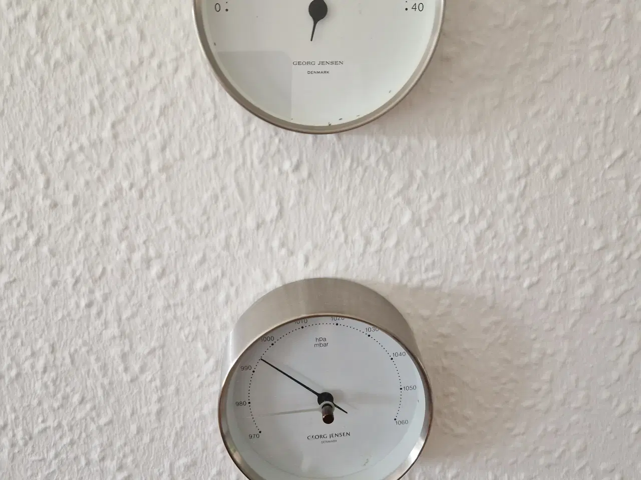 Billede 1 - Georg Jensen hygrometer og termometer