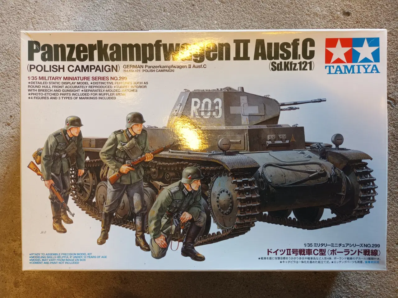 Billede 1 - Tamiya byggesæt. Pzkw II