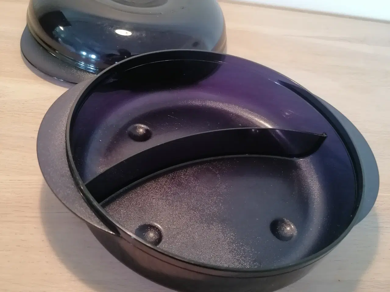 Billede 1 - Tupperware 2 delt micro skål