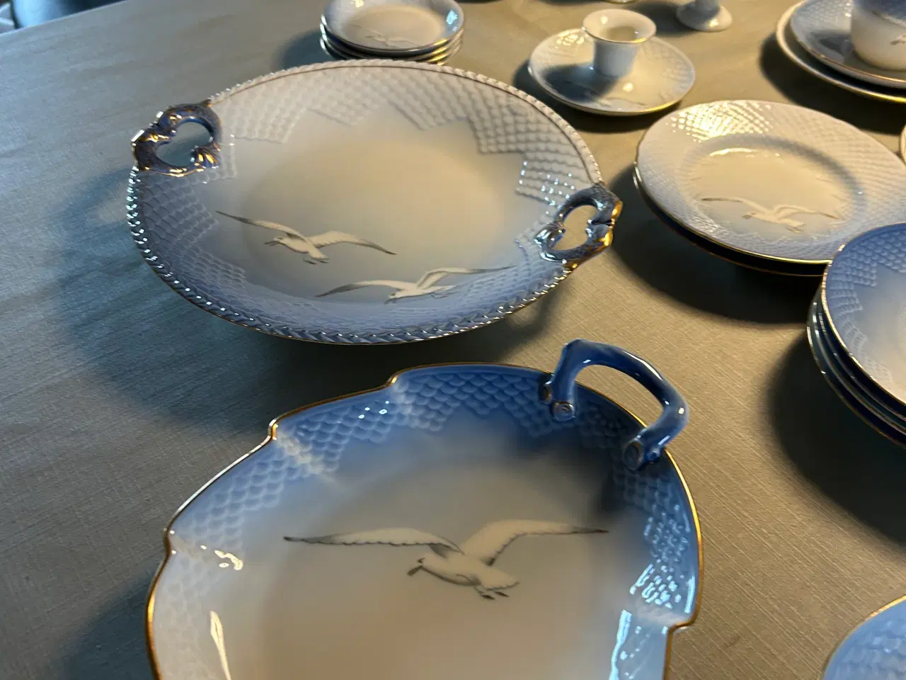 Billede 2 - Kaffemågestel med guldkant