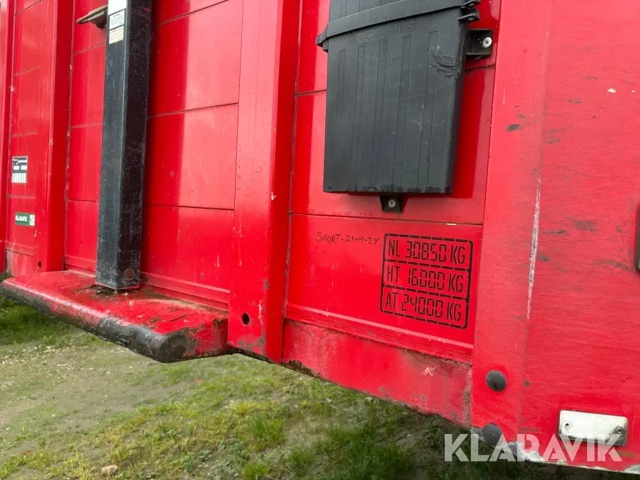 Billede 11 - Gardintrailer Kel-Berg SKBS35B2 3-akslet