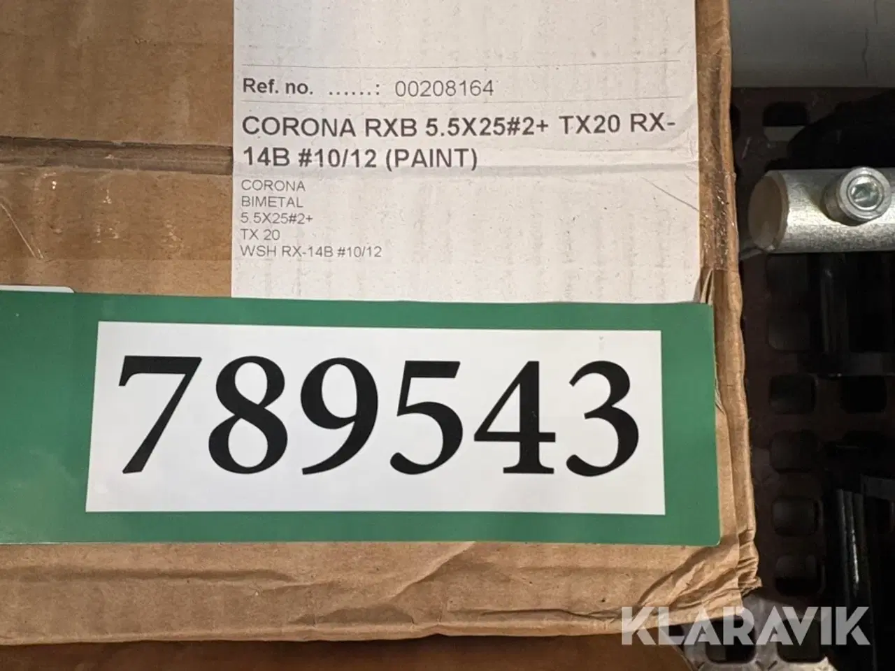 Billede 6 - Facadeskruer / overlapsskrue Corona RxB til stål 5,5x25 tx20 6000 styk