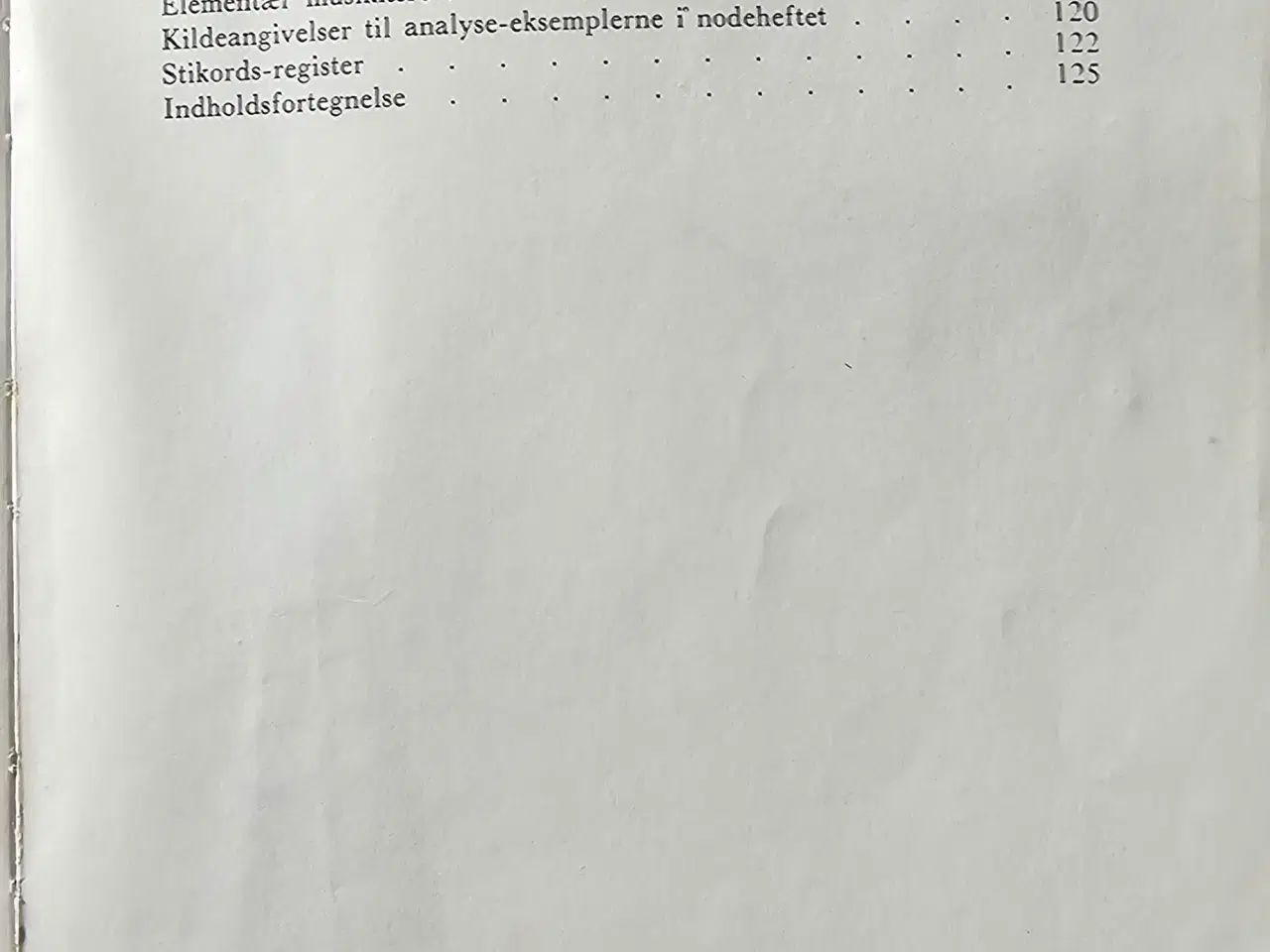 Billede 4 - Harmonilære, teksthæfte af Svend Westergaard