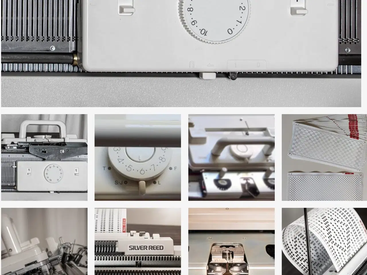 Billede 1 - Strikkemaskine SK 280 inkl ribapparat