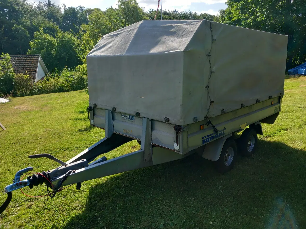 Billede 3 - Nysynet 750kg. Variant høj presenning trailer sælg
