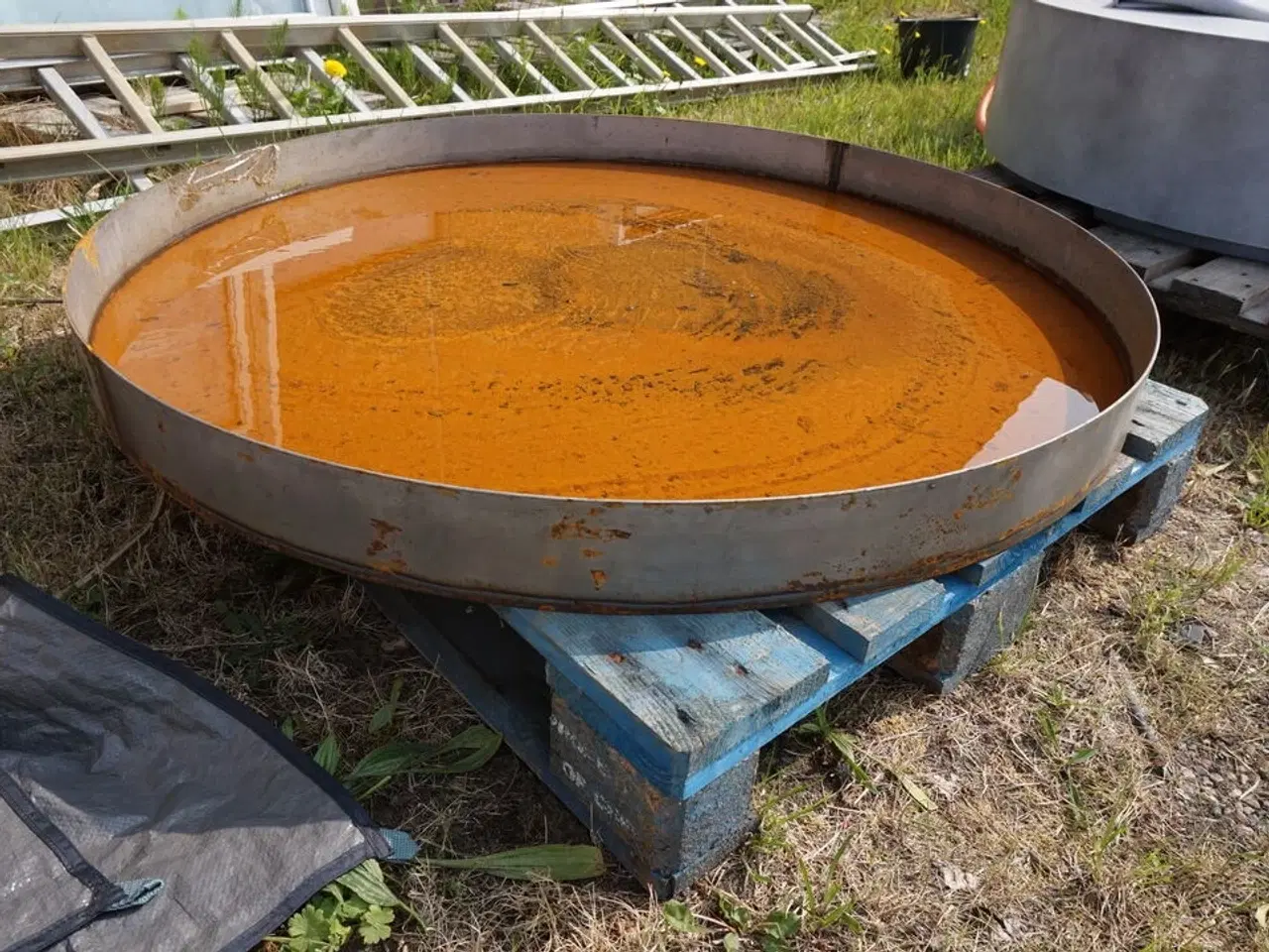 Billede 3 - Claus Dalby Spejlbassin Rust Ø: 120 cm. H: 10 cm