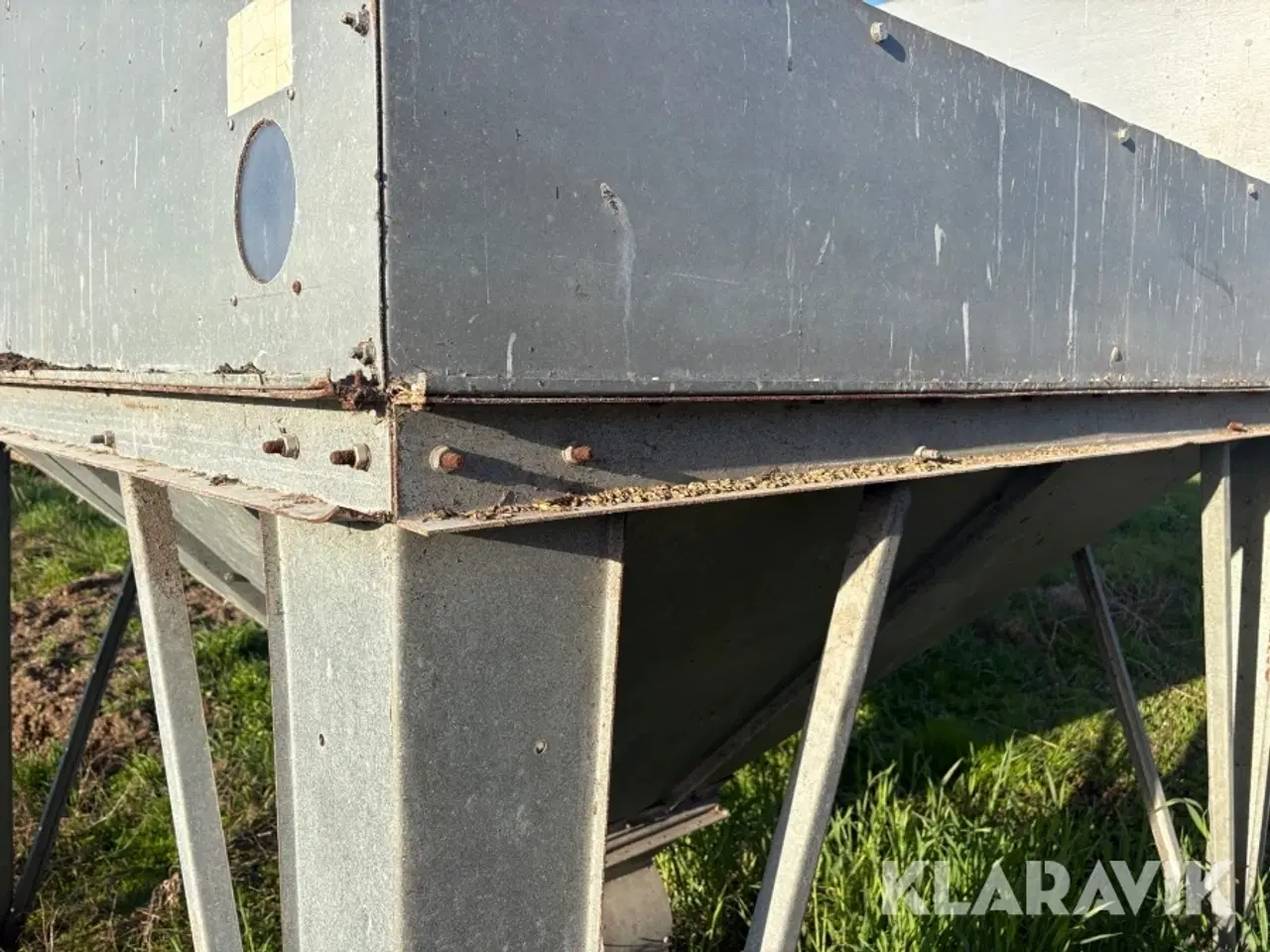 Billede 11 - Silo - galvaniseret - cirka 10m3