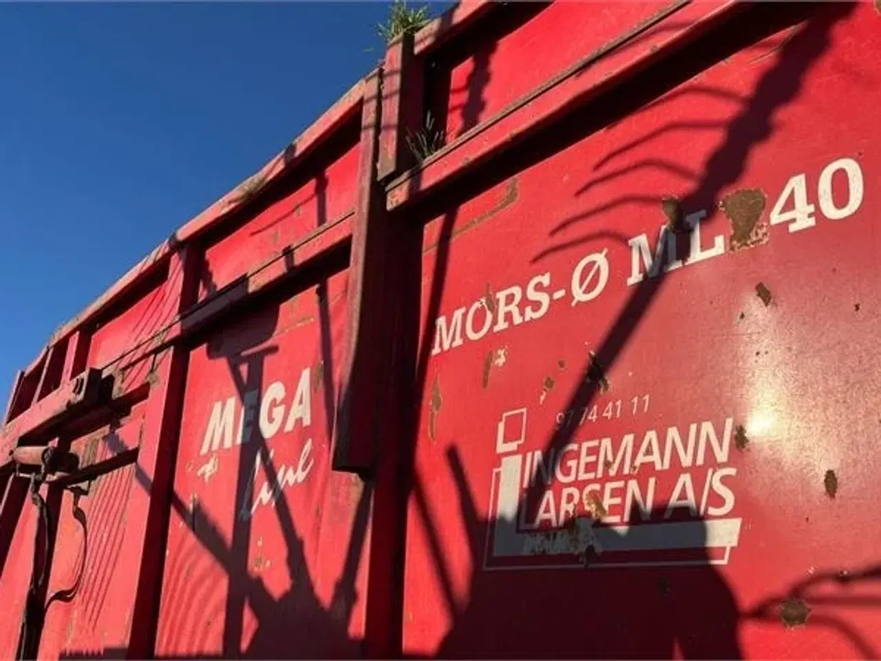 Billede 12 - Morsø Mega Line - 3 akslet tipvogn Fransk bagsmæk