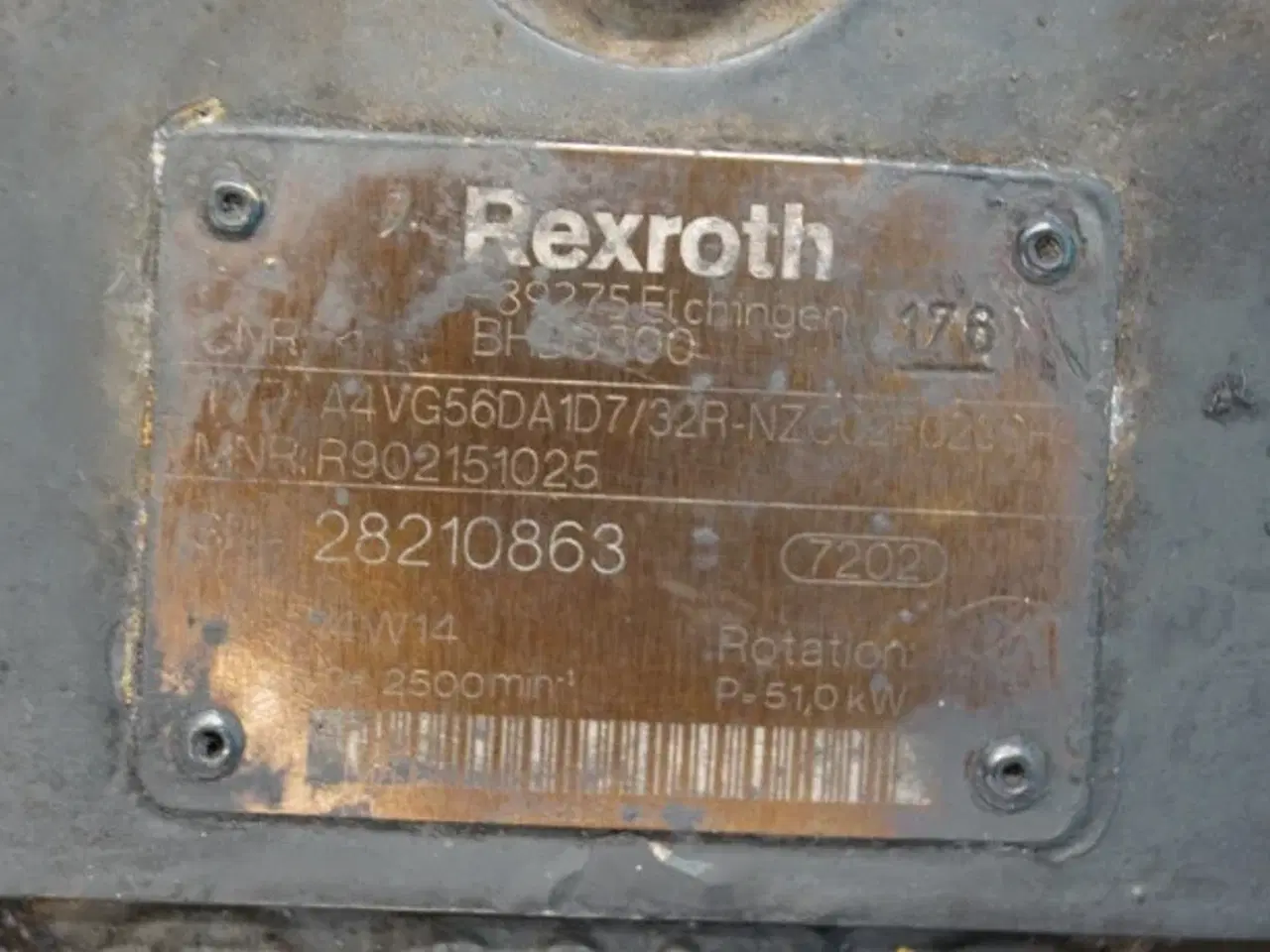 Billede 3 - Case 525 Farmlift Hydrostatpumpe 47677031