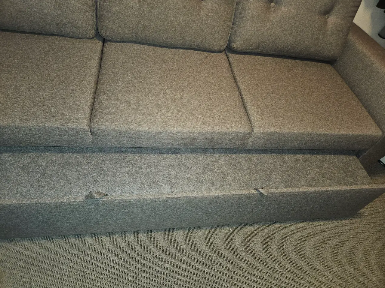 Billede 3 - Super lækker sofa med udtræk.