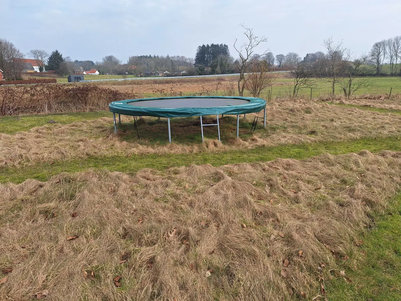 Billede 1 - Trampolin  4 meter I diameter 