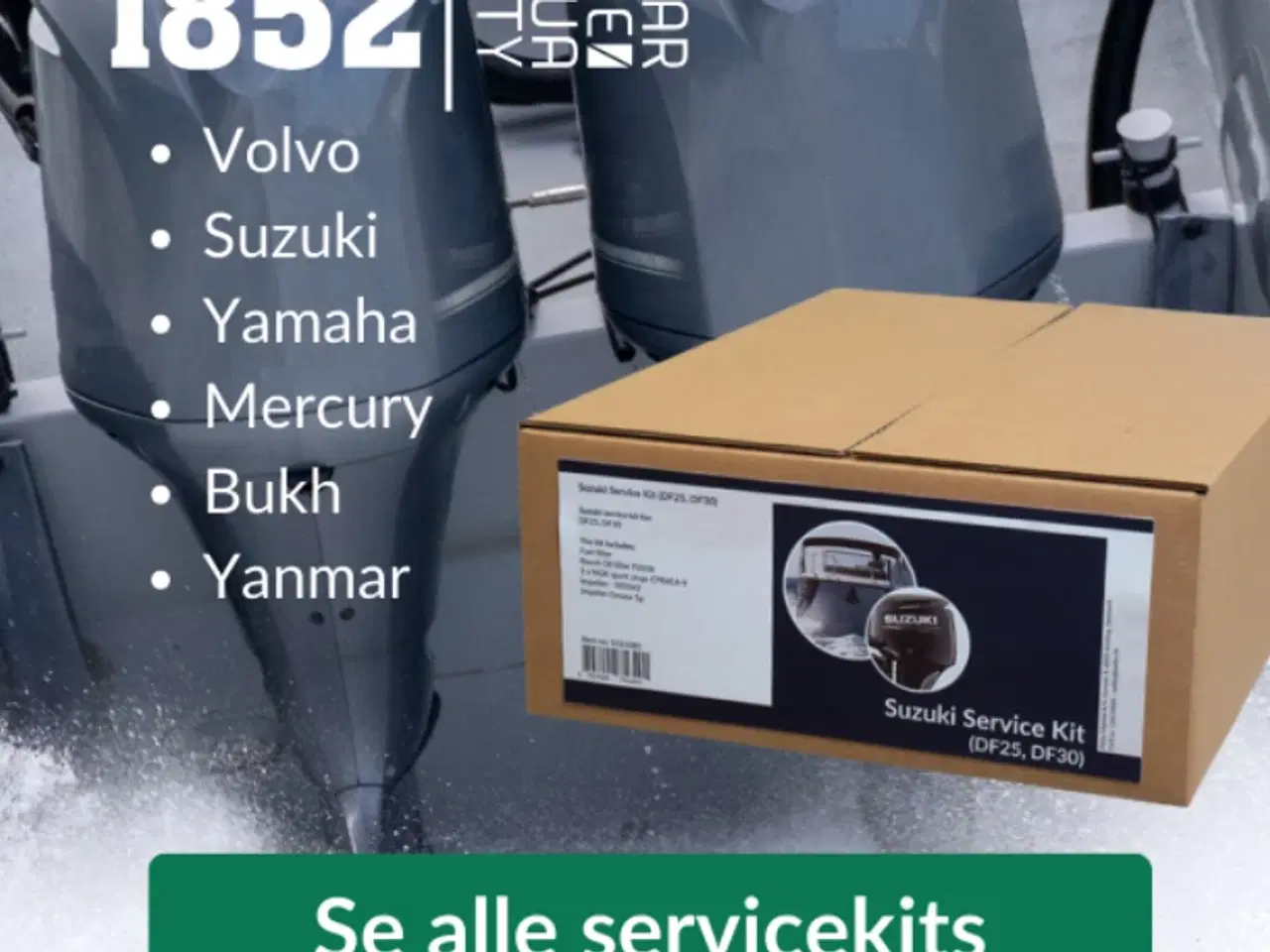 Billede 1 - Reservedele til både - stort lager