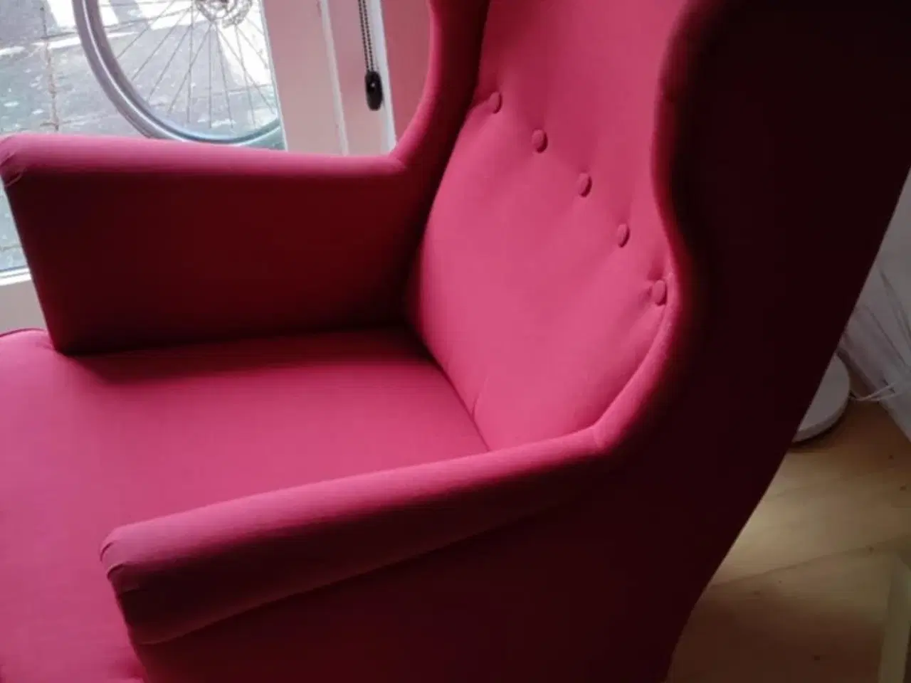 Billede 3 - Lænestol, fodskammel som nyt. Ikea