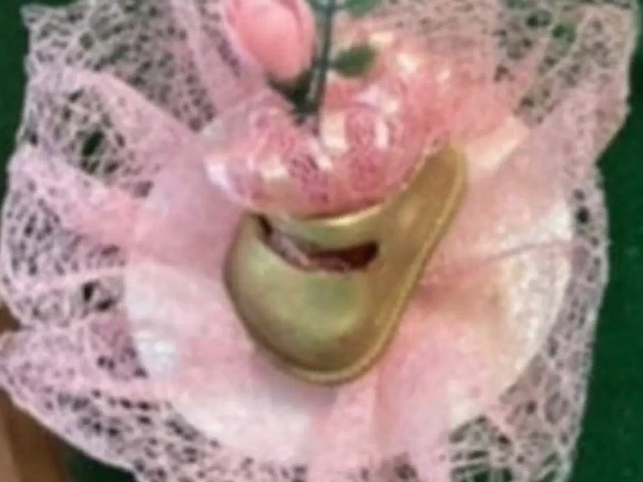 Billede 12 - Nord pynt til barnedåb lyserød