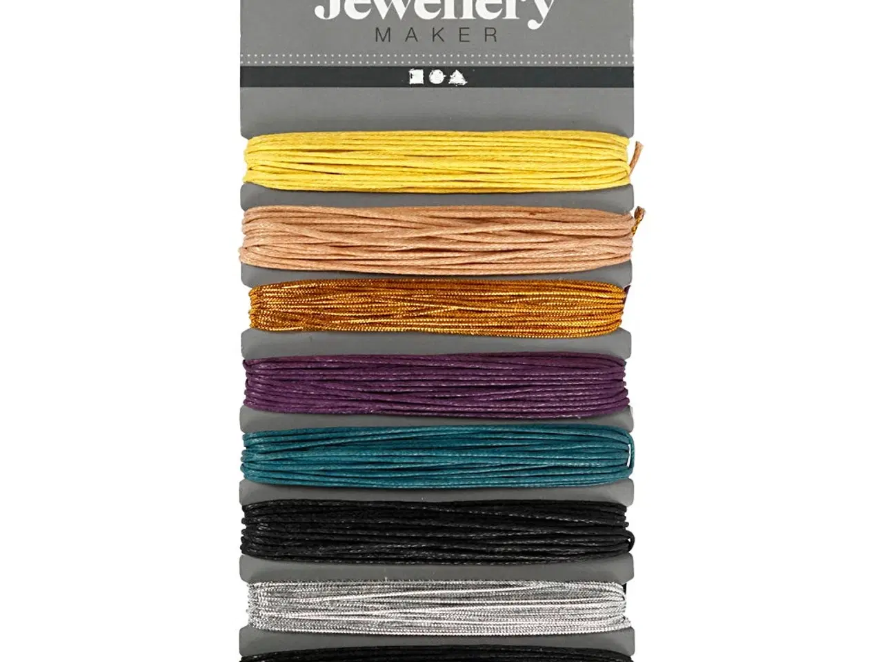 Billede 1 - Bomuldssnor 1 mm - Ass. Farver, 8 m til Kreativitet