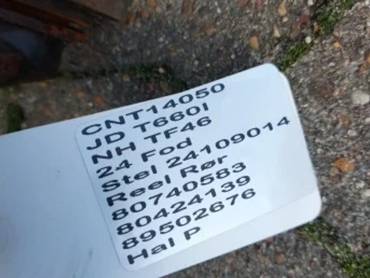 Billede 14 - New Holland TF46 Reel Rør 80740583