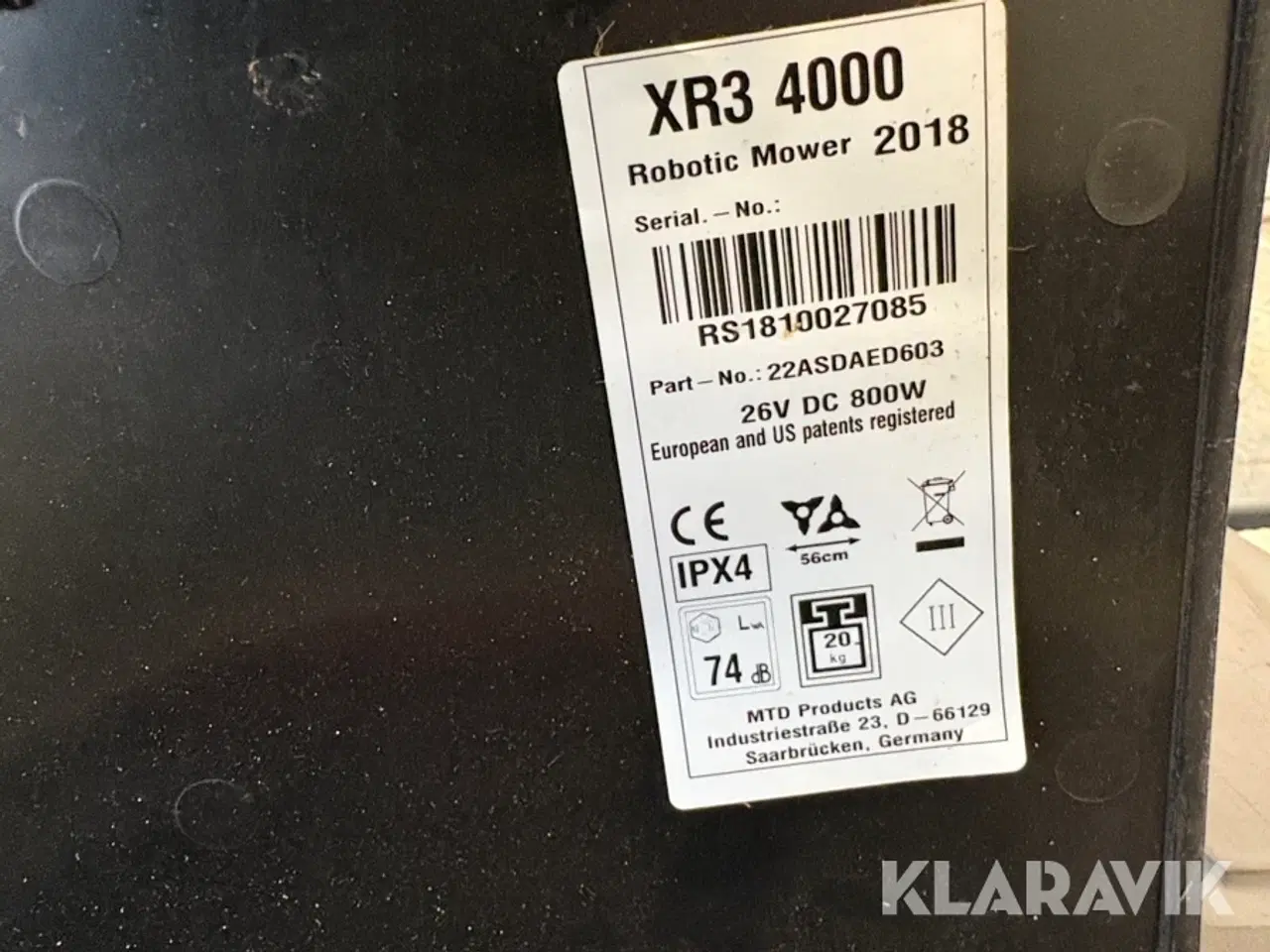 Billede 6 - Robotplæneklippere Cubcadet XR3 4000 enduro series 2 styk