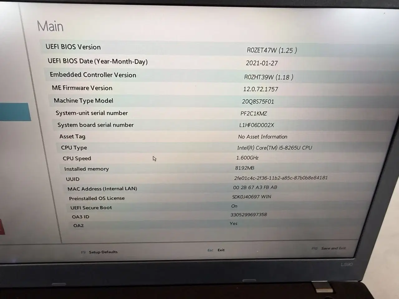 Billede 4 - Bærbar computer LENOVO L590