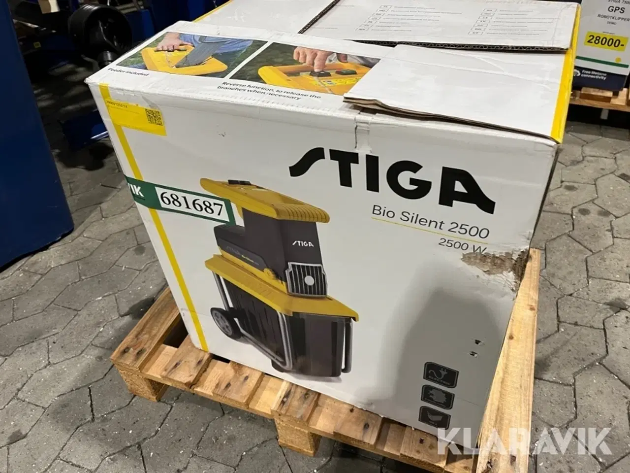 Billede 1 - Kompostkværn STIGA BIO SILENT 2500w