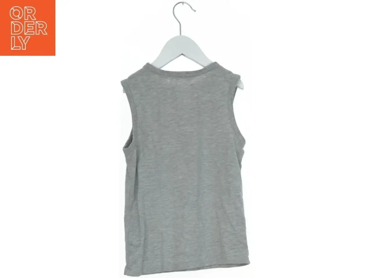 Billede 2 - Grå tanktop med Rolling Stones print fra H&M (str. 128)