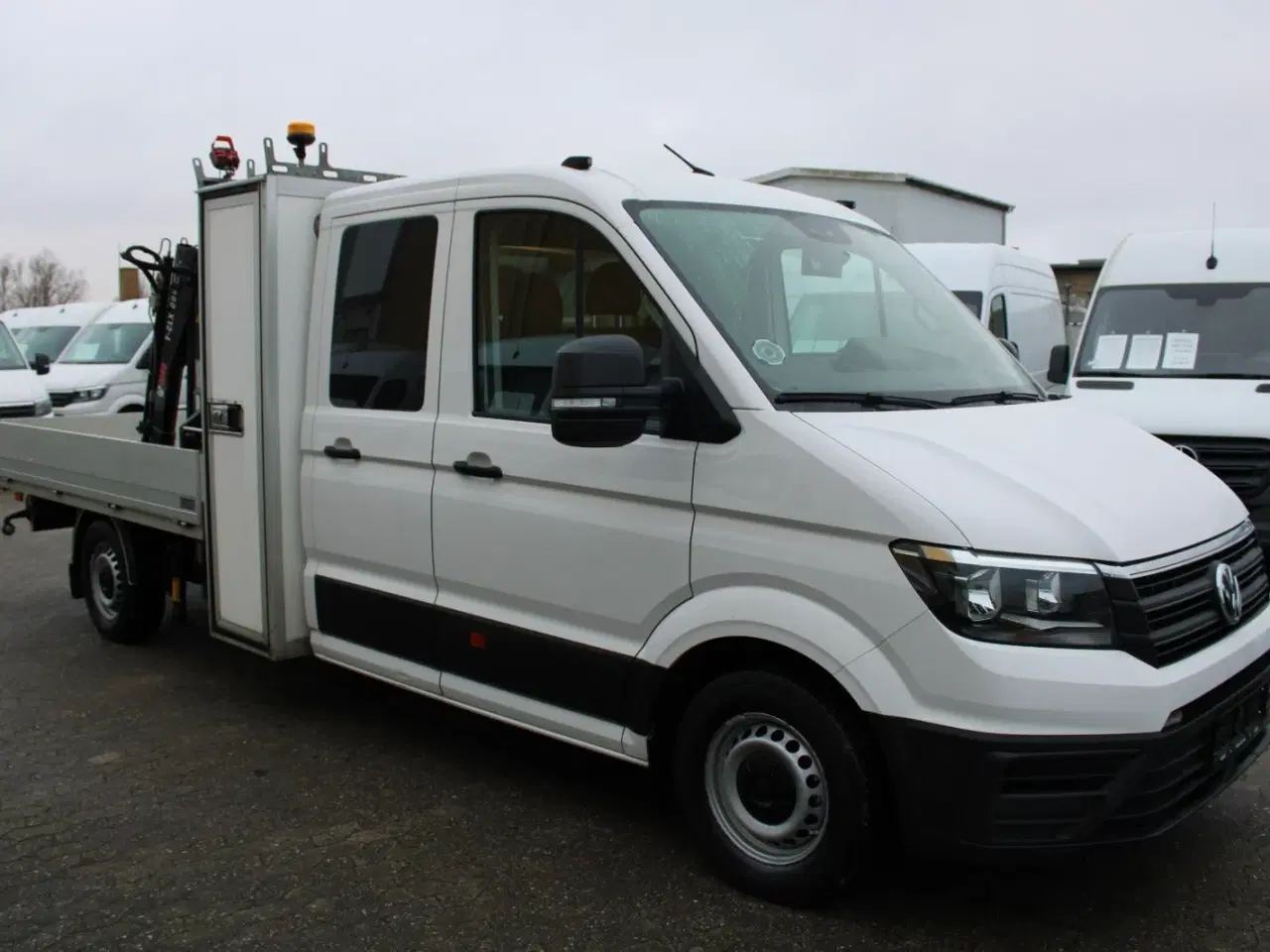 Billede 3 - VW Crafter 35 2,0 TDi 177 Mandskabsvogn m/lad L4