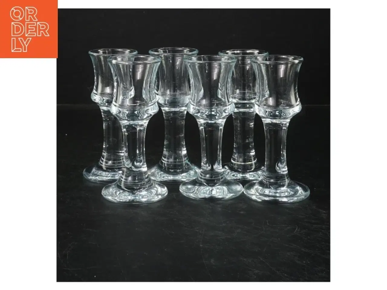 Billede 1 - Danske skibsglas fra Holmegaard (str. Ø 5 cm. længde, 12 cm)