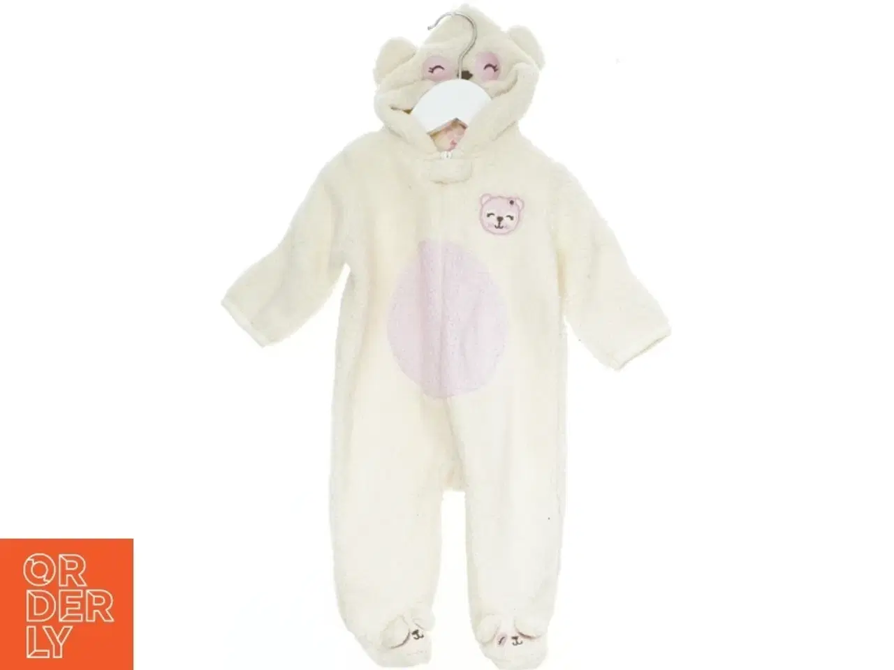 Billede 1 - Fluffy baby heldragt med bamse motiv fra Baby Gear (str. 68)
