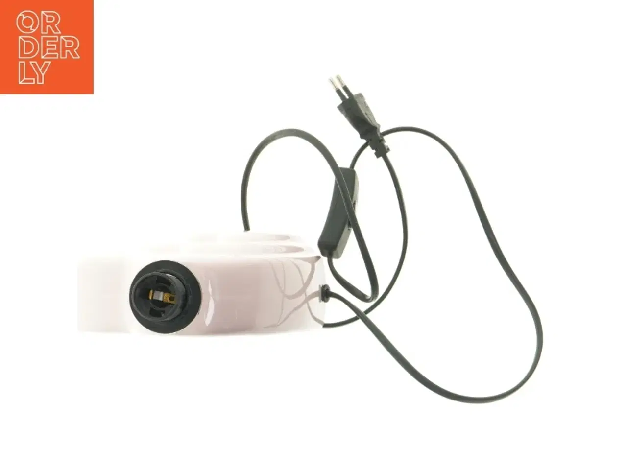 Billede 4 - Hjerteformet keramik bordlampe (str. 24 cm)