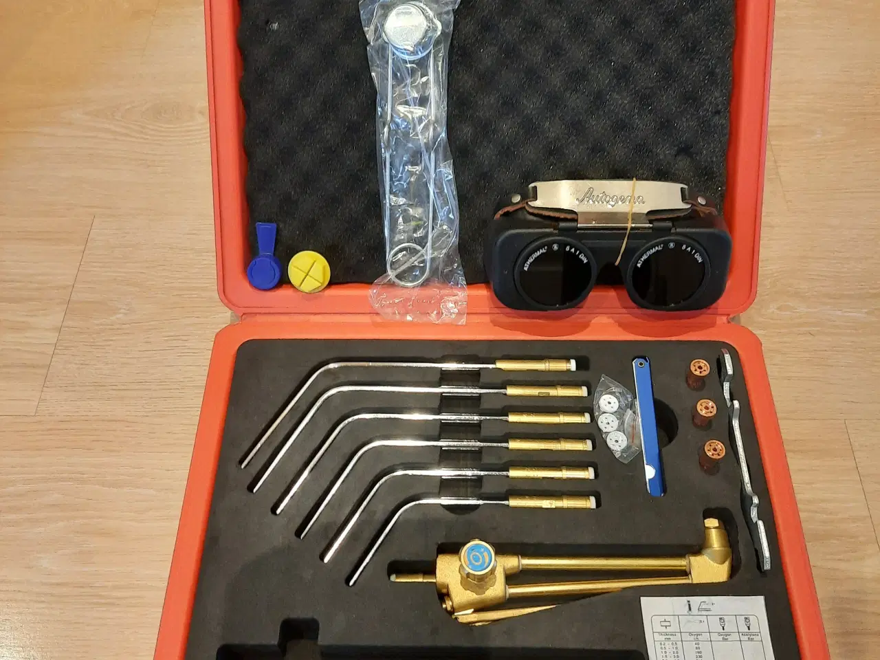 Billede 2 - Gas og ilt sæt / skærebrændersæt . Aga X 11 / WHC 