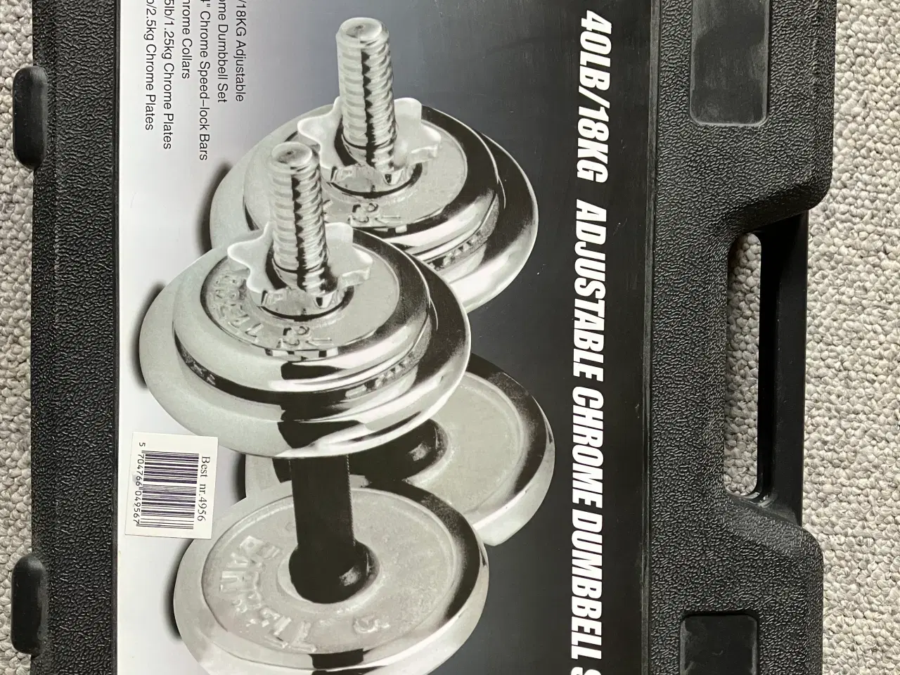 Billede 1 - Håndvægte sæt 18 kg