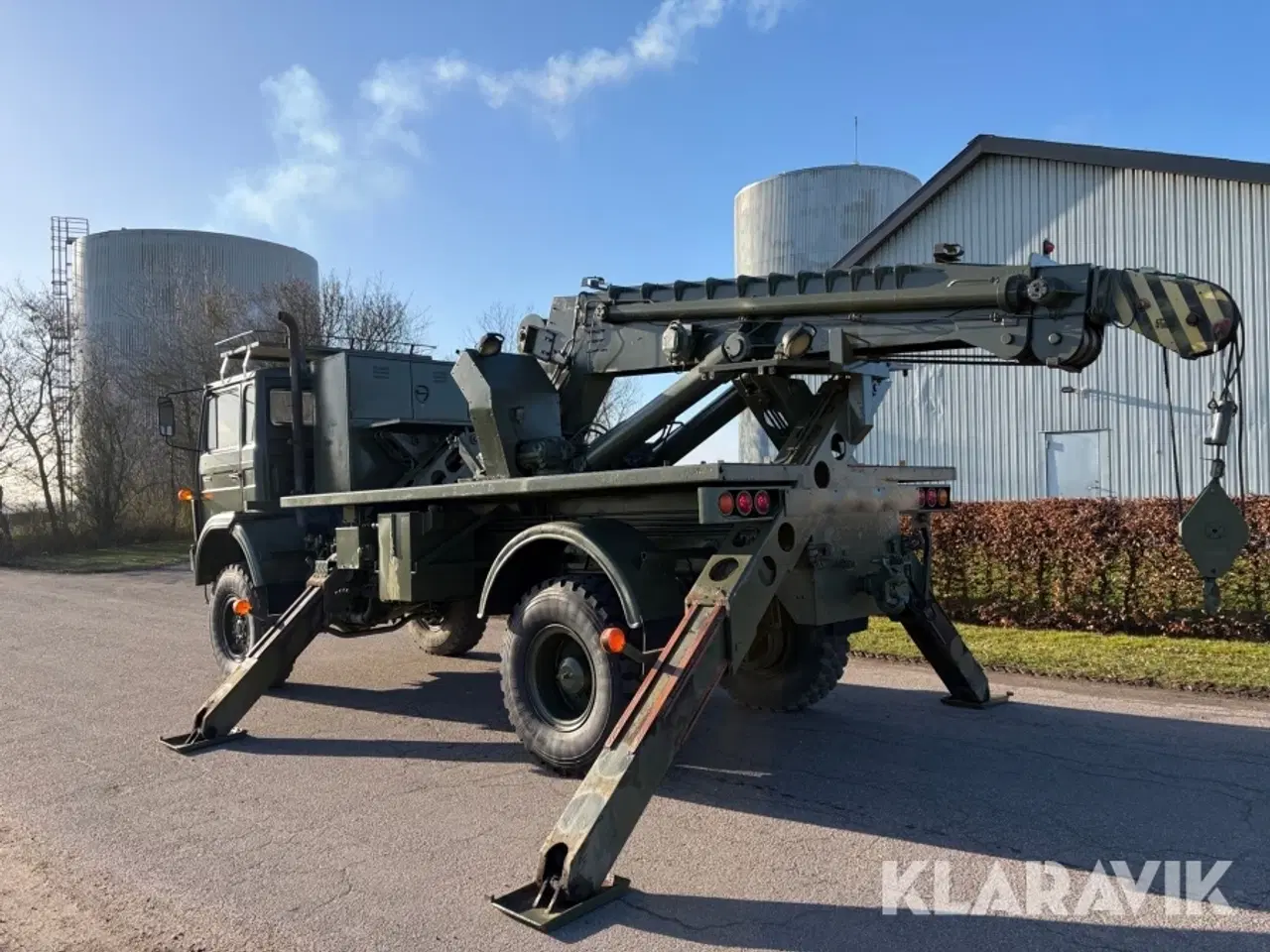 Billede 4 - Kranbil Magirus 168 4x4