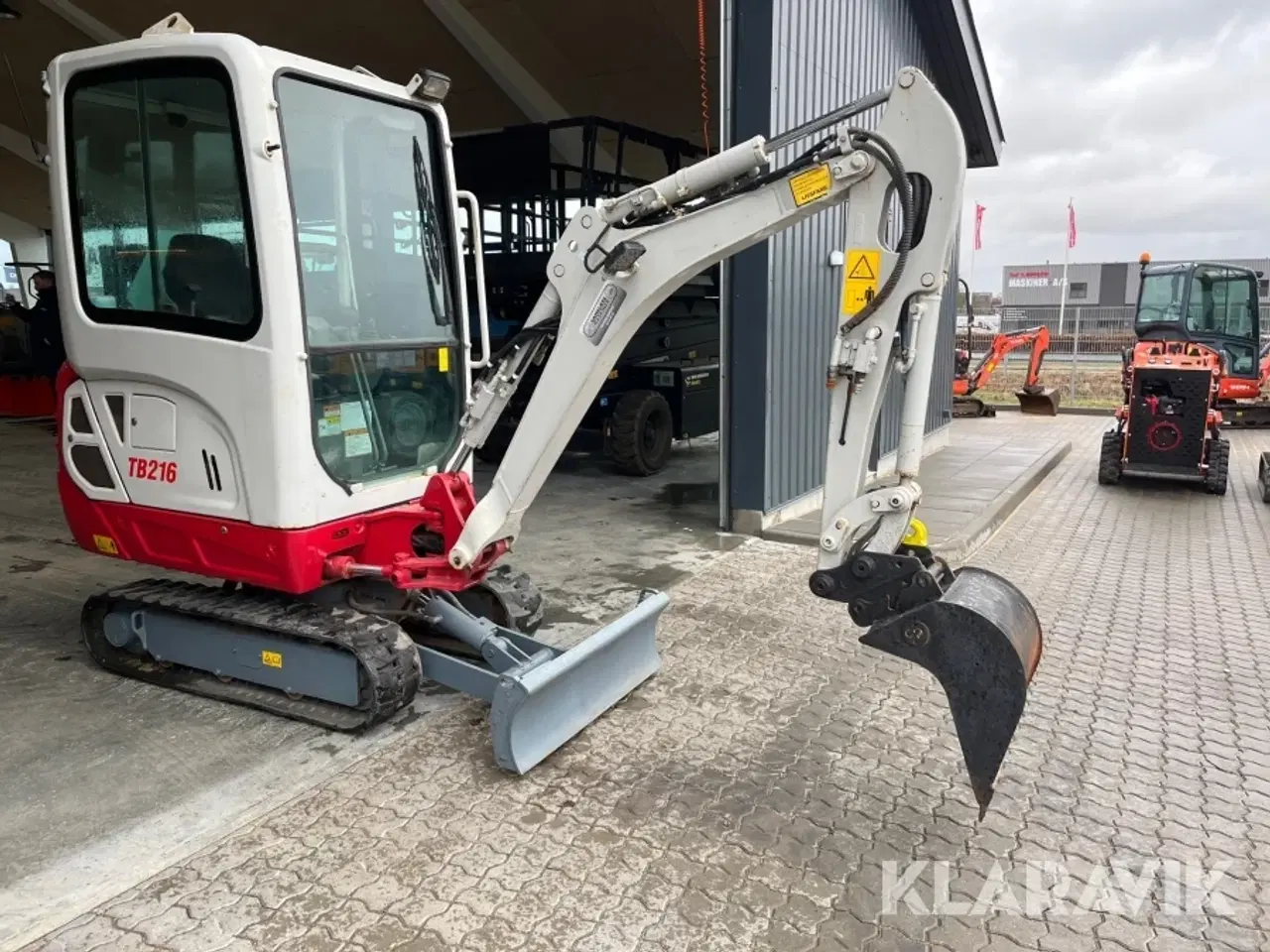 Billede 2 - Minigraver Takeuchi TB216