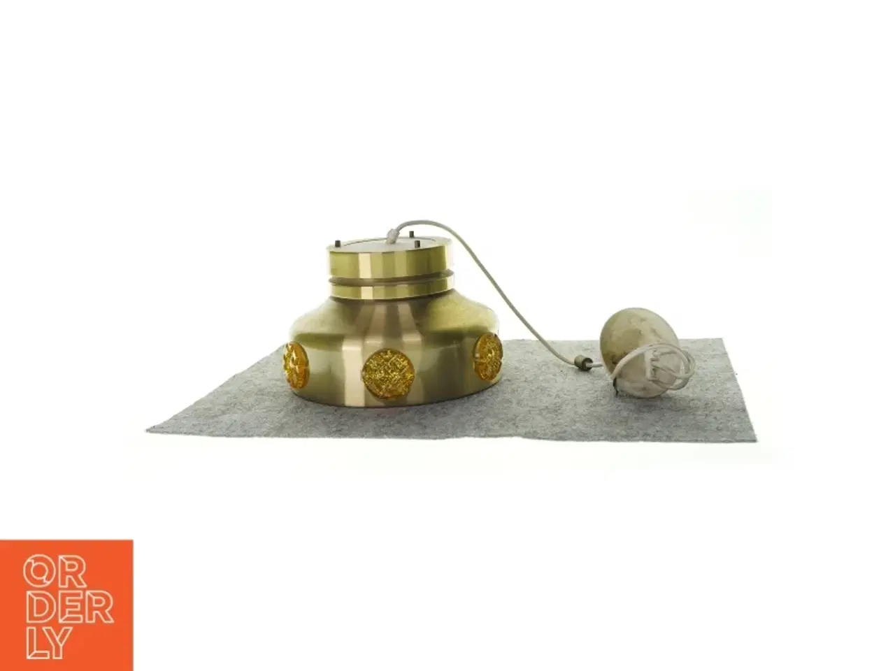 Billede 1 - Pendlerlampe (str. HØ: 18x25 cm)