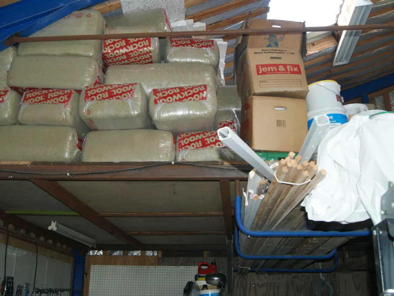 Billede 2 - Rockwool i sække, original indpakning- Isolering.
