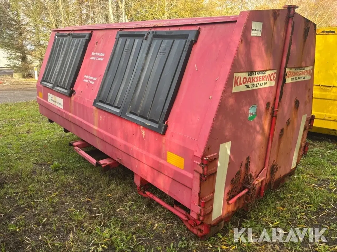 Billede 4 - Miljøcontainer Miljø-Art 4000 type L 3/3 mm
