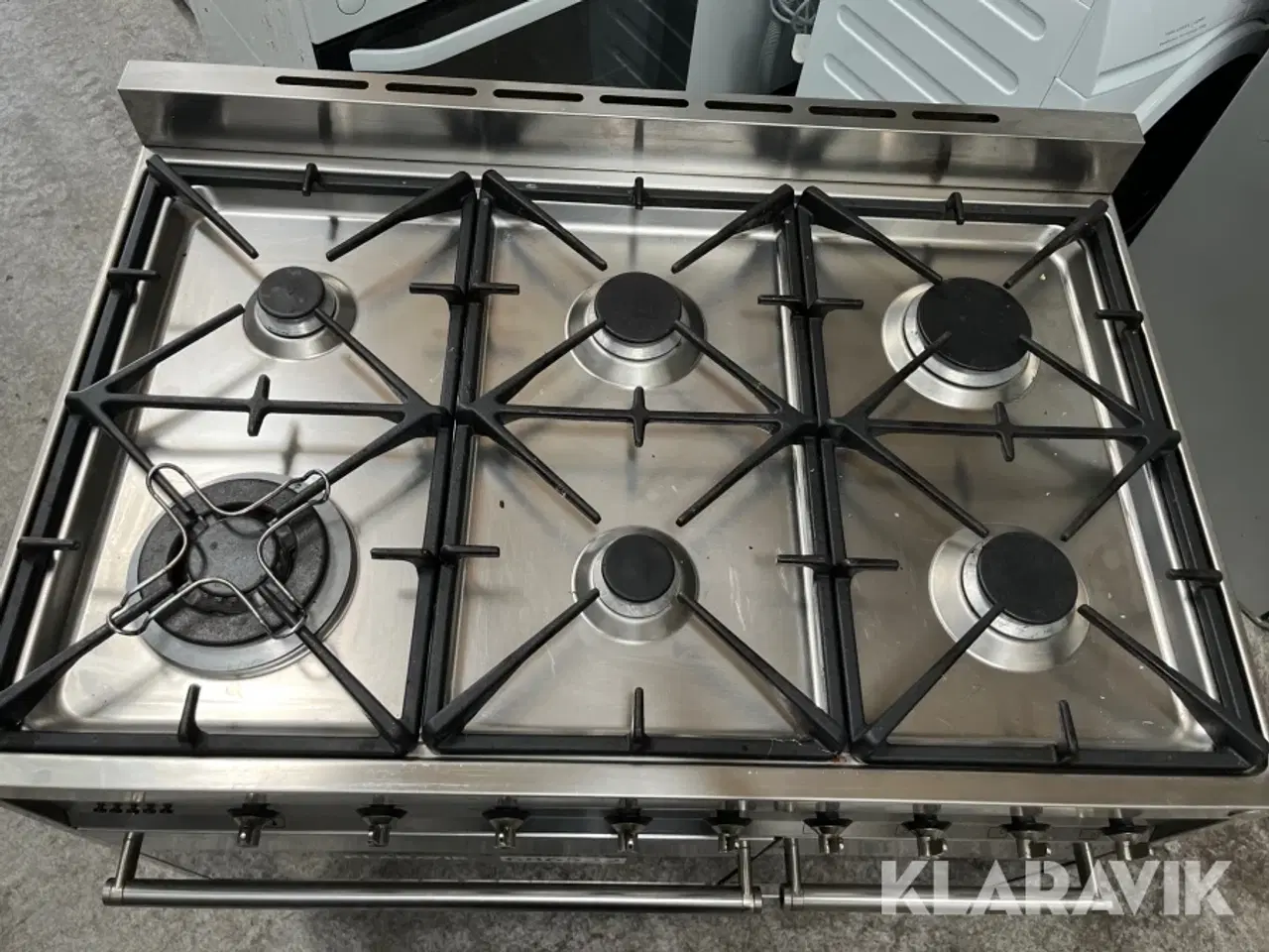 Billede 4 - Industri gaskomfur SMEG C92GPX