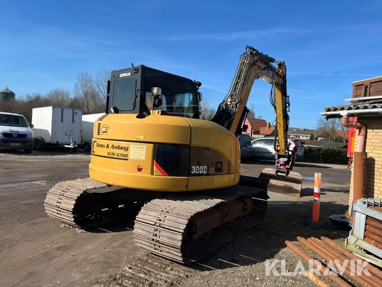 Billede 3 - Gravemaskine Caterpillar 308D CR