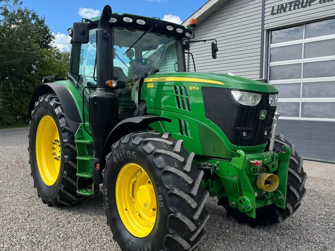 Billede 17 - John Deere 6175R Med frontlift og frontPTO samt luft anlæg