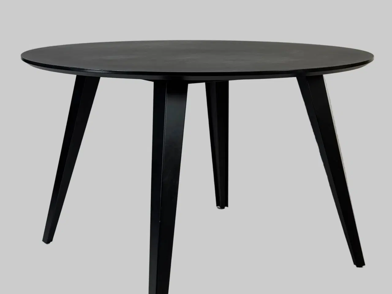 Billede 1 - Rundt Bord - Sort Ø120 cm